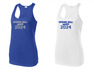 Sport-Tek® Ladies PosiCharge® Competitor™ Racerback Tank - Spring Hill Class of 2024