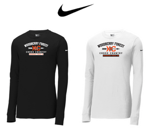 Nike Dri-FIT Cotton/Poly Long Sleeve Tee - Woodberry Forest XC