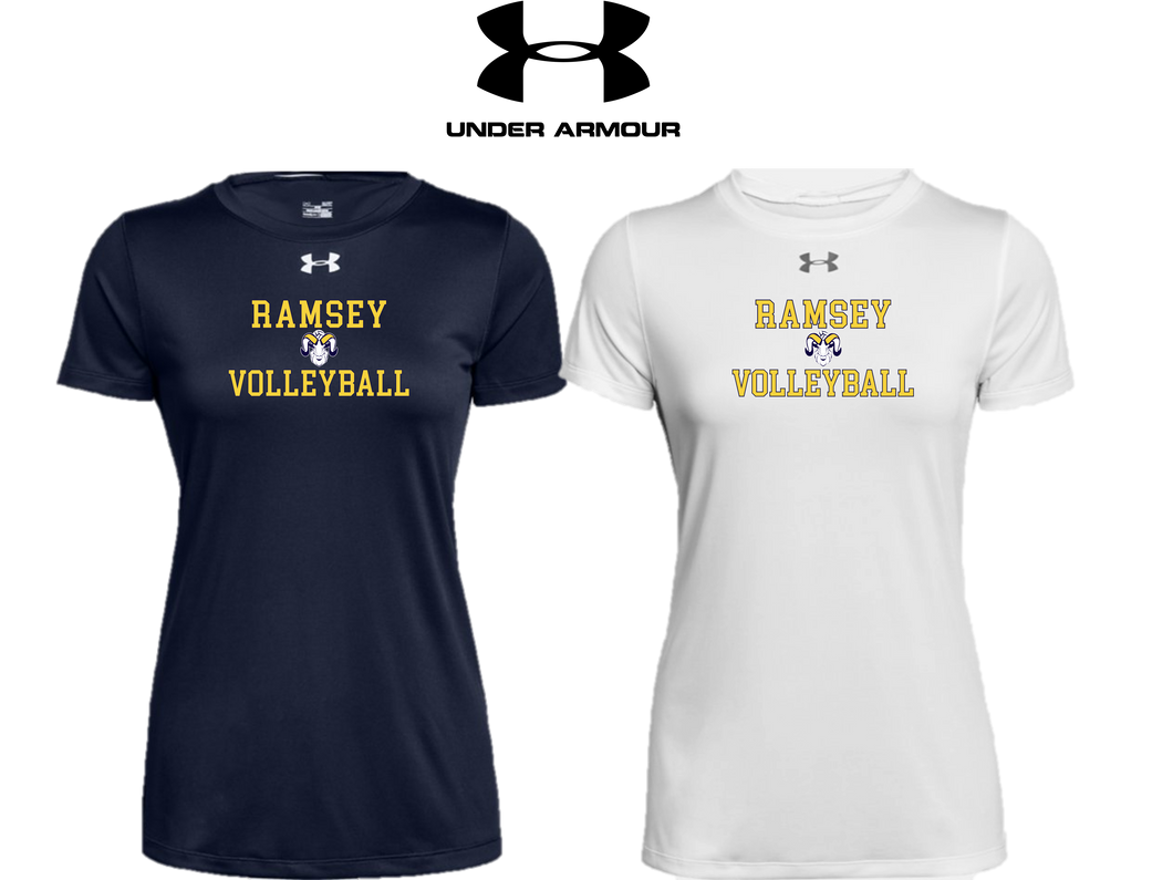 UA W's Locker Tee 2.0 - Ramsey Volleyball
