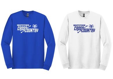 Cotton Long Sleeve - Hightstown Cross Country