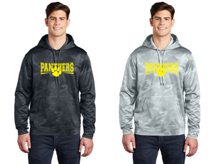 "Panthers" Sport-Tek® Sport-Wick® CamoHex Fleece Hooded Pullover - SJG Elementary