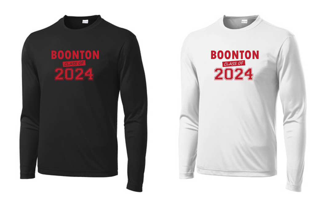Sport-Tek® Long Sleeve PosiCharge® Competitor™ Tee - Boonton Class of 2024