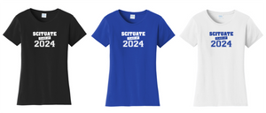Ladies Cotton Tee - Scituate Class of 2024