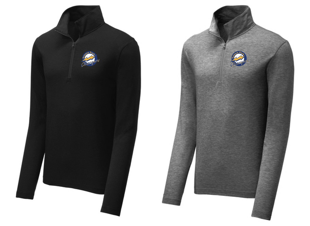 *Sport-Tek ® PosiCharge ® Tri-Blend Wicking 1/4-Zip Pullover - Science Park Chargers