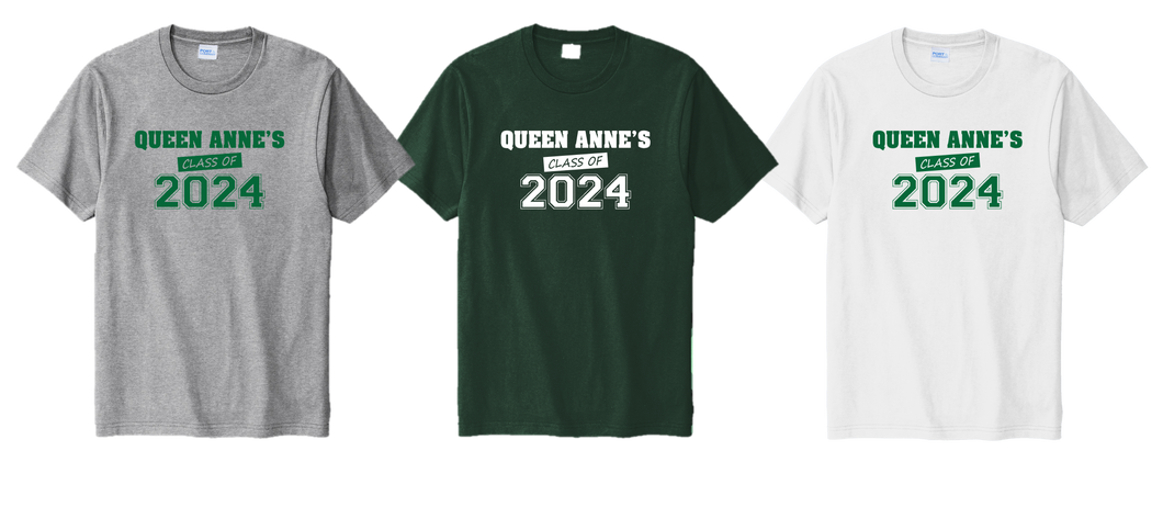 Cotton Tee – Queen Anne’s Class of 2024