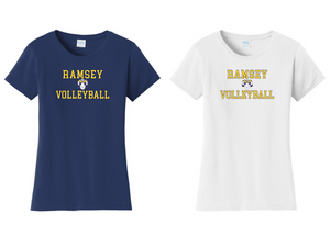 Women’s Perfect Tri Blend Tee - Ramsey Volleyball