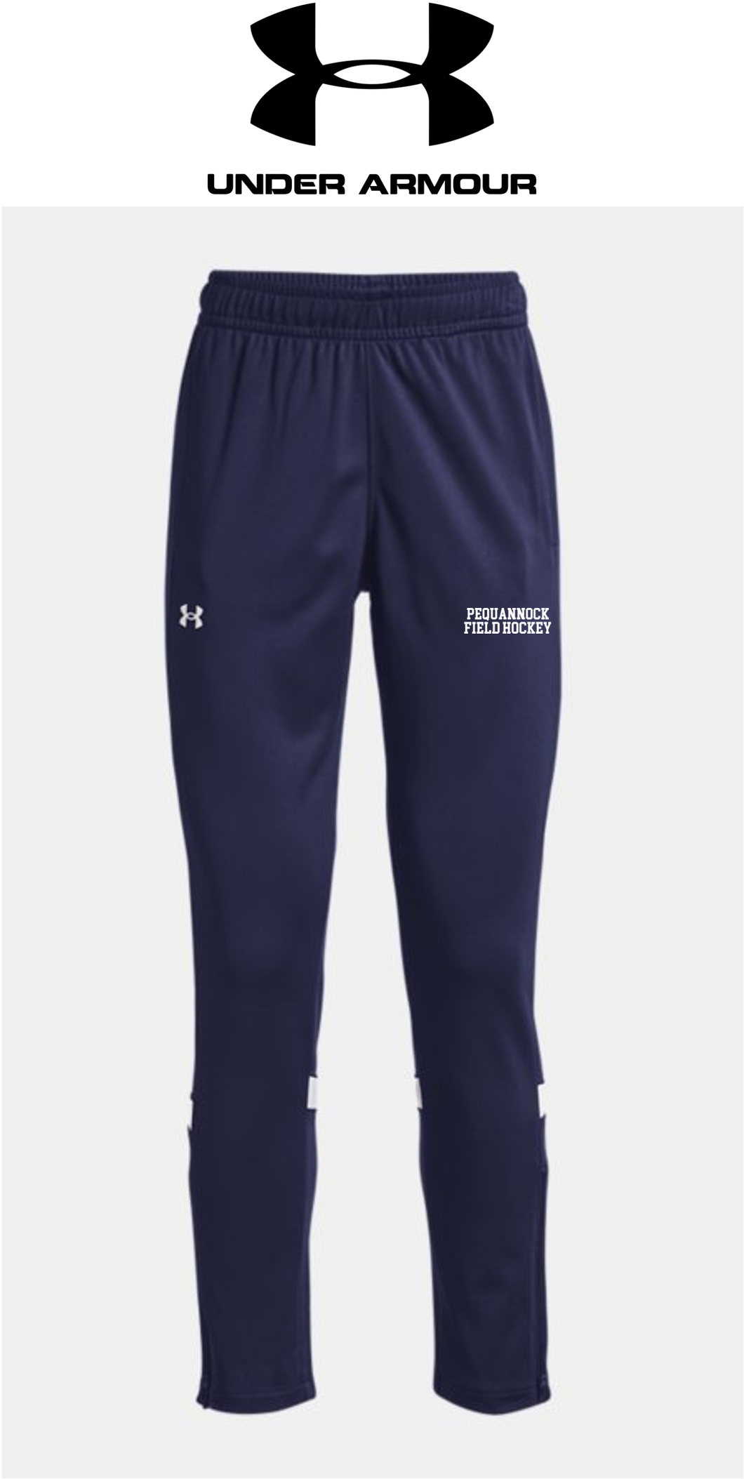 *UA W's Team Knit WUp Pant - Pequannock Field Hockey