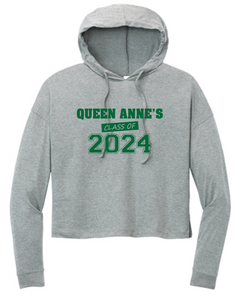 District® Women’s Perfect Tri® Midi Long Sleeve Hoodie - Queen Anne’s Class of 2024