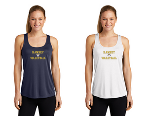 Ladies PosiCharge Competitor Racerback Tank - Ramsey Volleyball