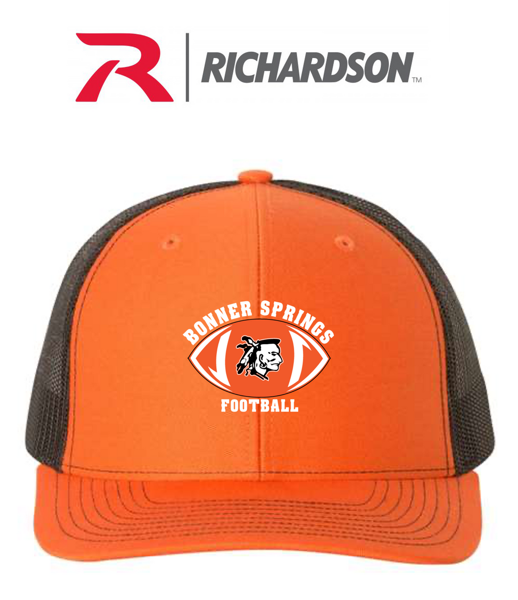 *Richardson - Adjustable Snapback Trucker Cap - Bonner Springs Football