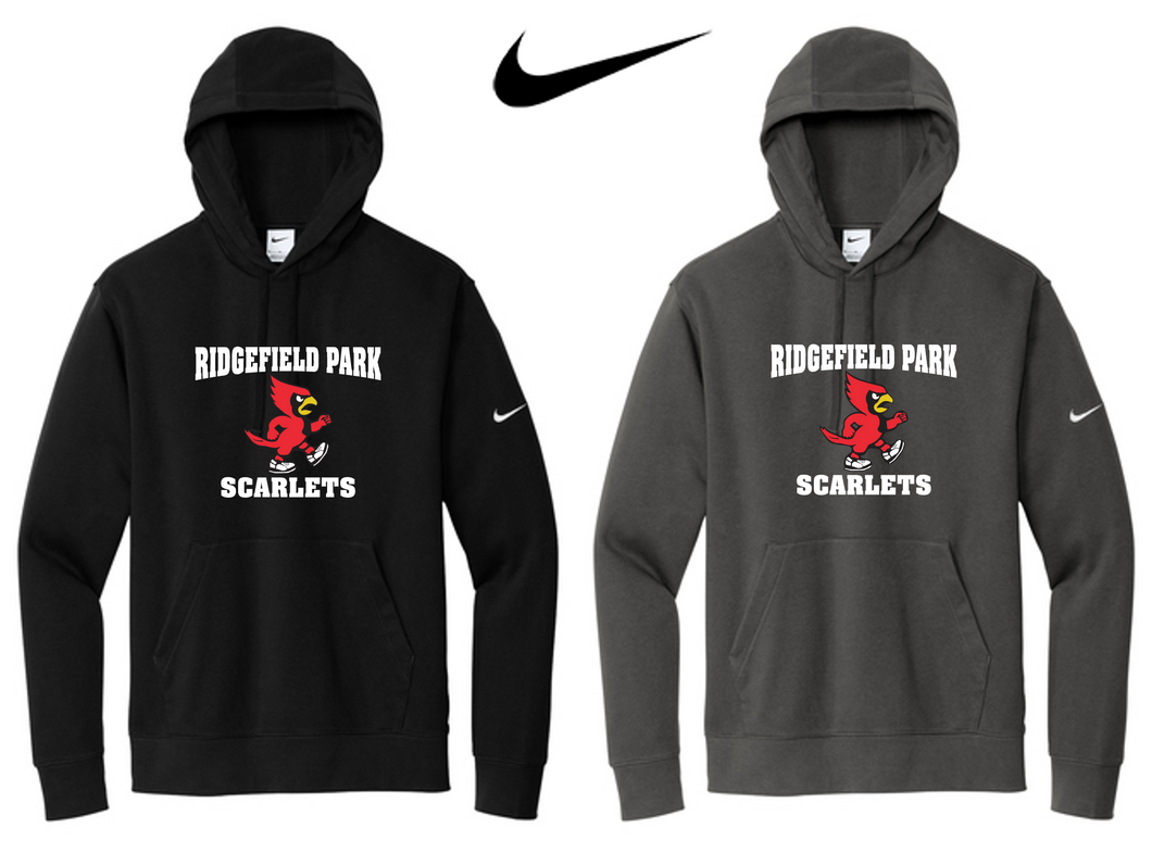 Nike Club Fleece Sleeve Swoosh Pullover Hoodie - Ridgefield Park School Store