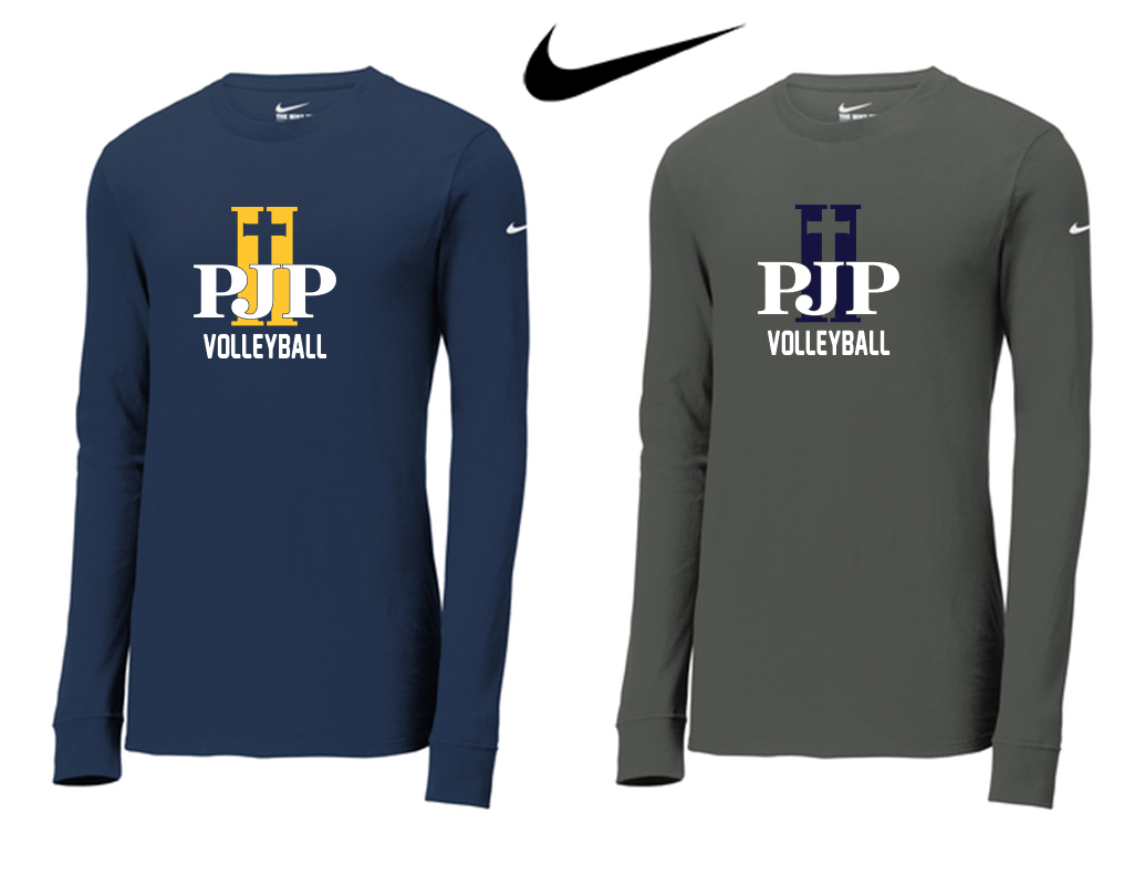 Nike Dri-FIT Cotton/Poly Long Sleeve Tee - PJP Girls Volleyball