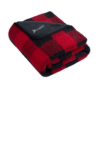 *Port Authority® Double-Sided Sherpa/Plush Blanket-Virginia IT Agency