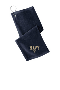 *Grommeted Hemmed Golf Towel - Squadron Store