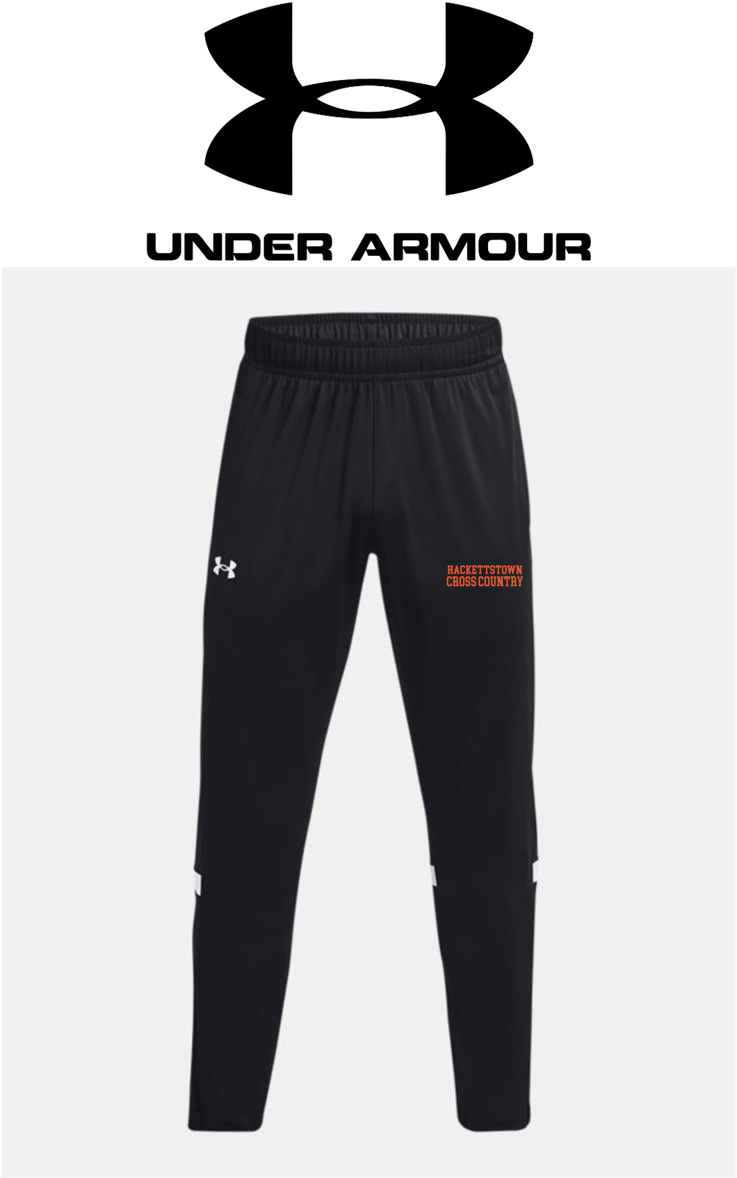 *UA M's Team Knit WUp Pant - Hackettstown XC