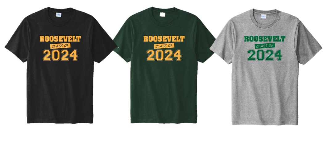 Cotton Tee – Roosevelt Class of 2024