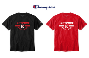 Champion ® Heritage 6-Oz. Jersey Tee - Keyport Volleyball