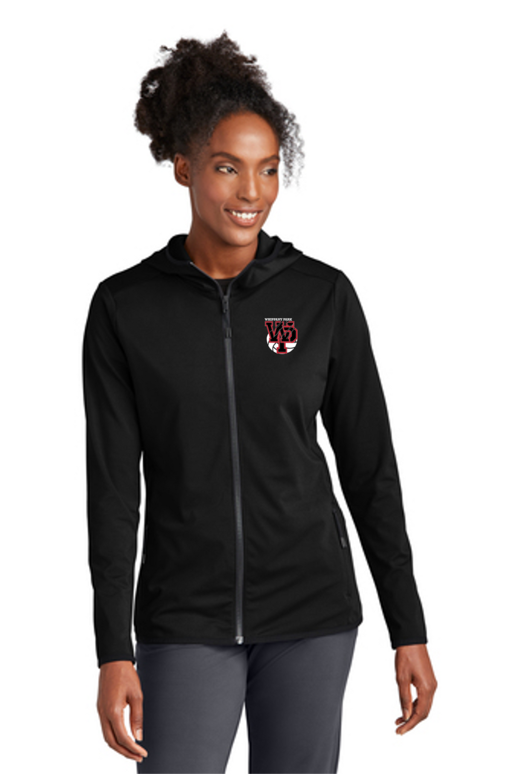 Ladies Circuit Hooded Full-Zip- WHIPPANY PARK VOLLEYBALL