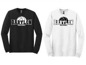 Cotton Long Sleeve-Babylon Volleyball