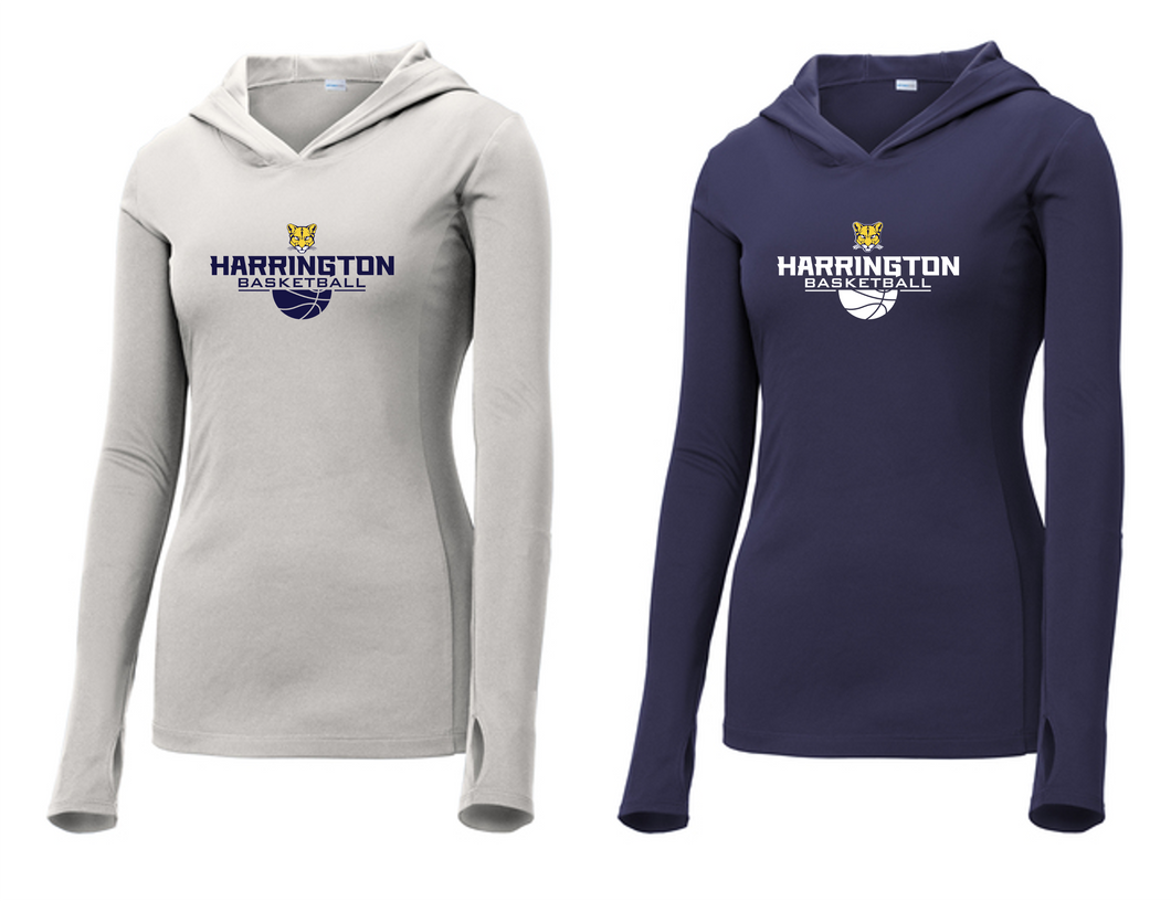 Sport-Tek ® Ladies PosiCharge ® Competitor ™ Hooded Pullover -  Harrington Basketball