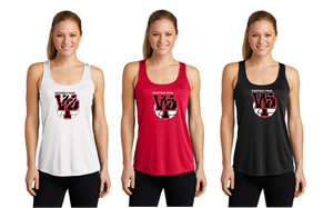 Ladies PosiCharge Competitor Racerback Tank- WHIPPANY PARK VOLLEYBALL