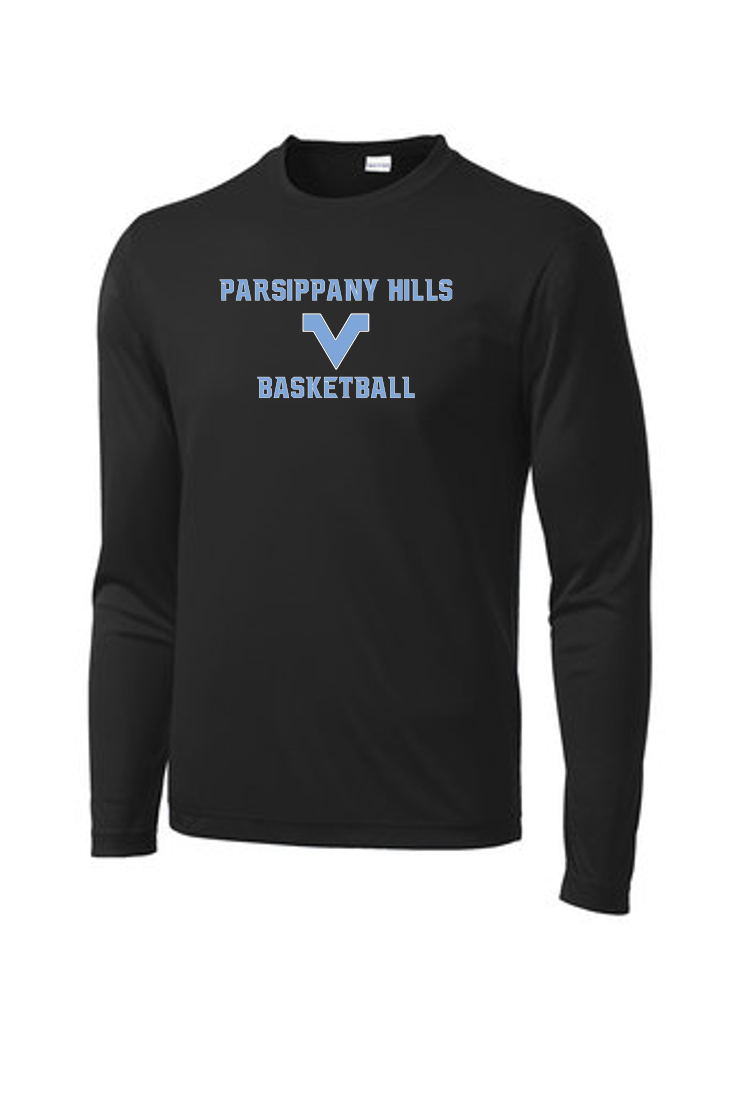 Long Sleeve PosiCharge Competitor Tee – Parsippany Hills Basketball