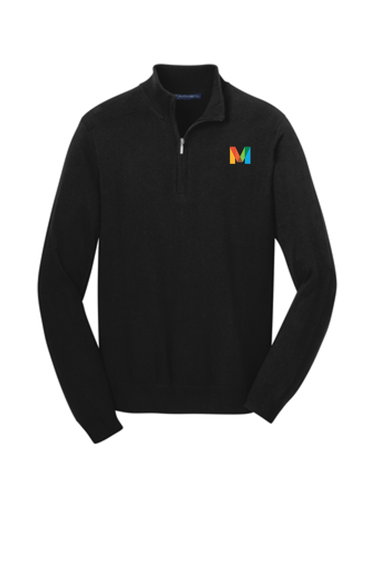 *Port Authority® 1/2-Zip Sweater-Milestones Behavioral Services