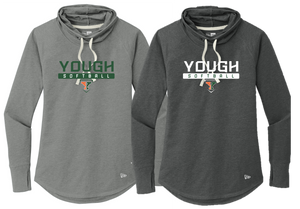 New Era - Ladies Sueded Cotton Blend Cowl Tee - Yough Softball