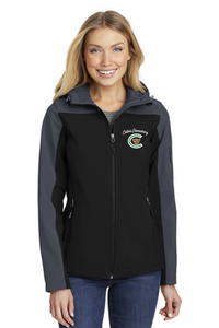 *Ladies Hooded Core Soft Shell Jacket - Collins Elementary