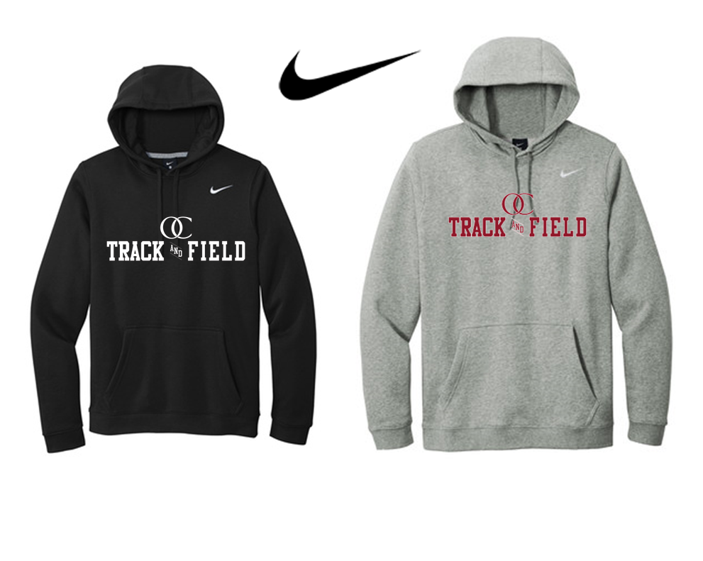 Nike Club Fleece Pullover Hoodie - Oakland Catholic Track & Field