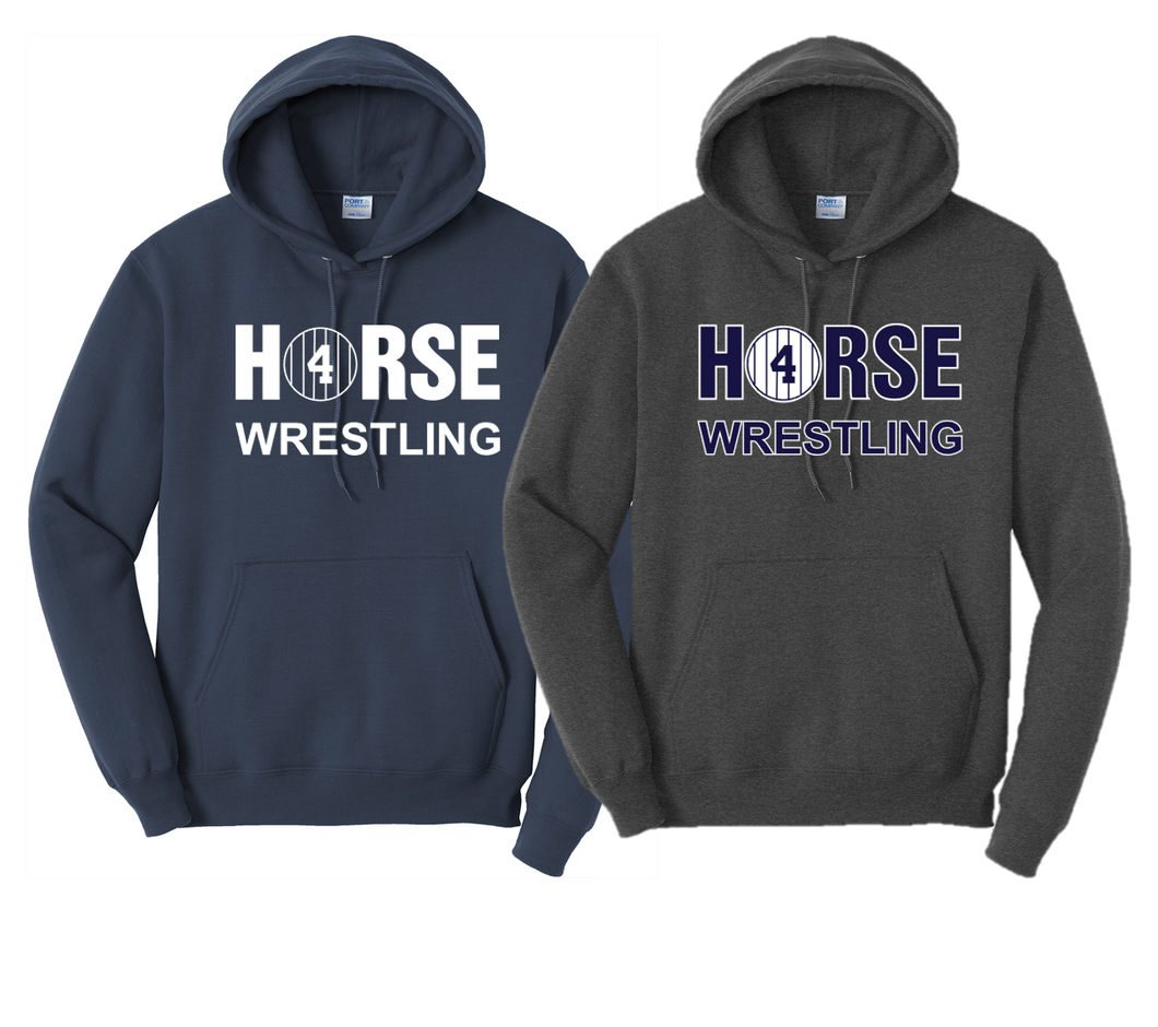 Hooded Sweatshirt (Adult/Youth Sizes) - Iron Horse Wrestling