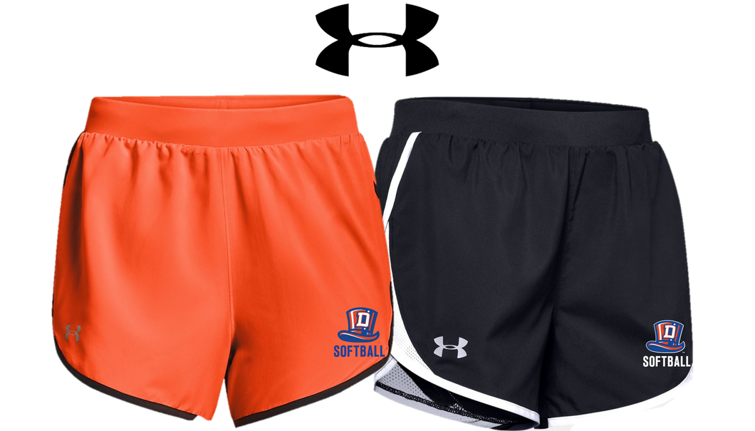 UA Fly-By 2.0 Shorts - Danbury Softball