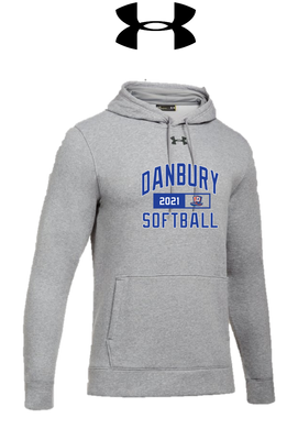 UA Hustle Fleece Hoody - Danbury Softball