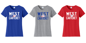 Ladies Fan Favorite Tee - West Carteret Football