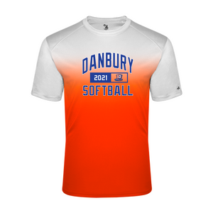 Ombre Tee - Danbury Softball