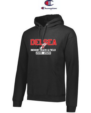 Champion Adult Double Dry Eco® Pullover Hood - Delsea Indoor Track
