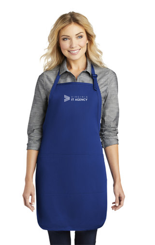Full-Length Apron with Stain Release - Virginia IT Agency