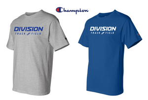 Champion Short Sleeve Tee - Adult - DIVISION TRACK