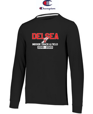 Champion Adult Long-Sleeve T-Shirt - Delsea Indoor Track