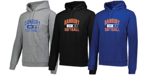 Hooded Sweatshirt - Danbury Softball