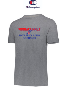 Champion Adult Short-Sleeve T-Shirt - Winnacunnet Indoor Track & Field