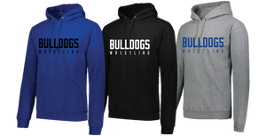 Hooded Sweatshirt (Adult/Youth Sizes) - Bulldogs Wrestling