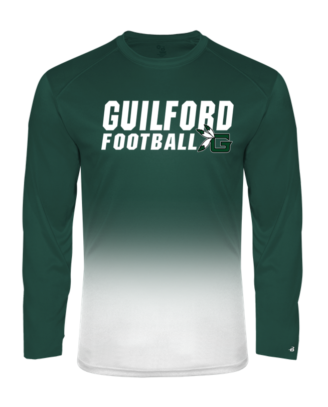 OMBRE LONGSLEEVE - Guilford Football