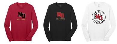 Fan Long Sleeve Tee Shirt- Adult - Mt. Olive Volleyball
