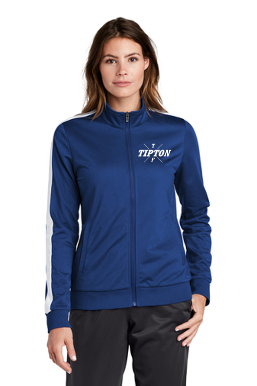 Ladies Tricot Track Jacket - Tipton Track & Field