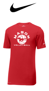 Nike Dri-FIT Cotton/Poly Tee- GEORGE MASON VOLLEYBALL