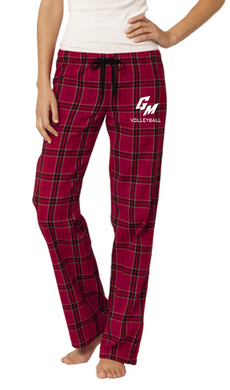 Ladies Flannel Plaid Pant - GM Volleyball