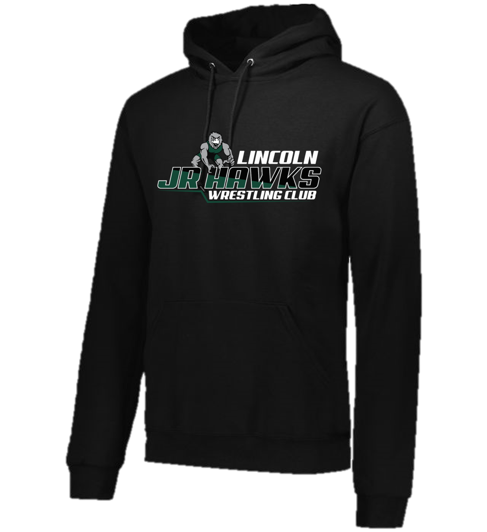Hooded Sweatshirt (Adult/Youth Sizes) - Lincoln JR Wrestling