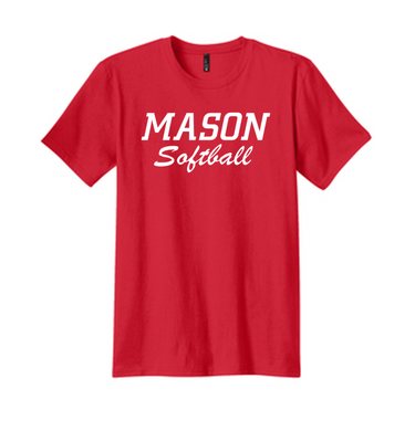 Ringspun Cotton Tee - Adult - George Mason Softball