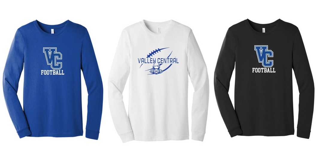Fan Long Sleeve Shirt - Adult - Valley Central Football